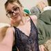 Laynie blonde in lace lingerie and glasses in Las Vegas